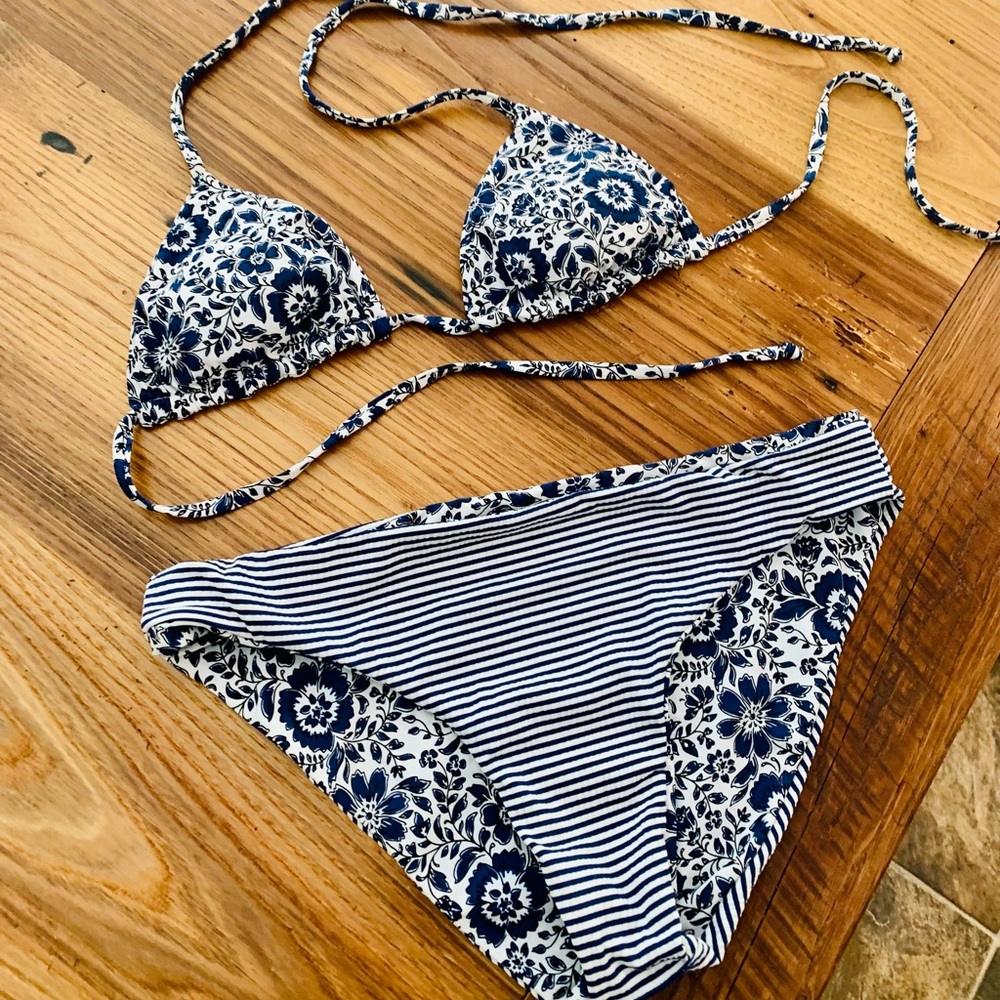 Splendid reversible bikini S EUC